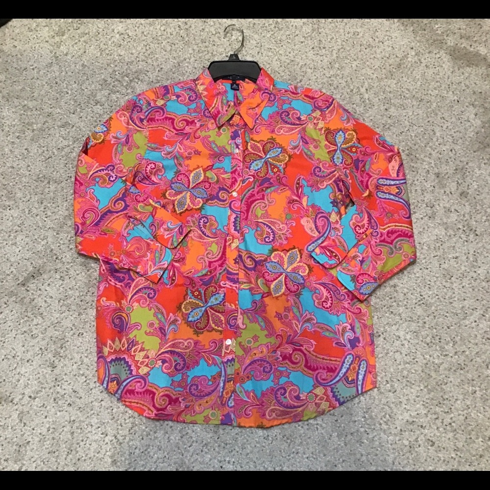 Ladies Chaps Button down shirt